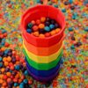 Kleurrijke Regenboog Zeefjesset Small– Spelen, Ontdekken & Sorteren met X Creator