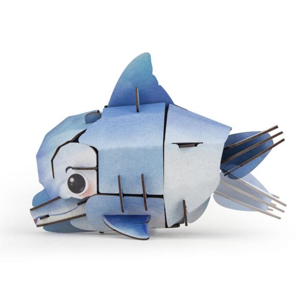 dolfijn 9 MierEdu – 3D Puzzel Build & Sound – dolfijn bouwpakket