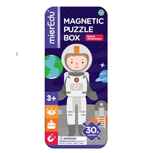 mieredu astronaut (1) MierEdu Magnetische Puzzeldoos Ruimtevaarders/ Astronaut – Creatief & Educatief Speelplezier voor Onderweg