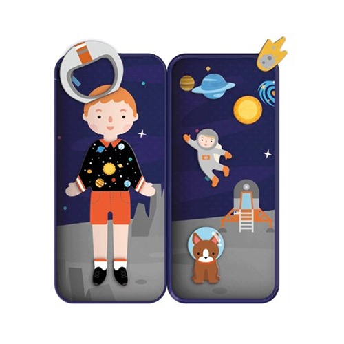 mieredu astronout3 (1) MierEdu Magnetische Puzzeldoos Ruimtevaarders/ Astronaut – Creatief & Educatief Speelplezier voor Onderweg