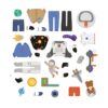 MierEdu Magnetische Puzzeldoos Ruimtevaarders/ Astronaut – Creatief & Educatief Speelplezier voor Onderweg