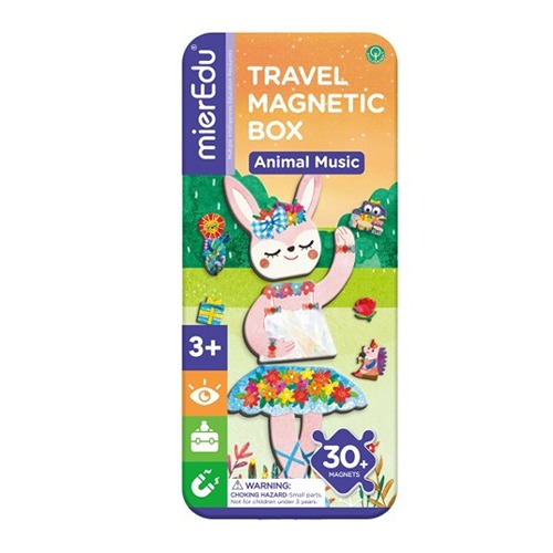 MierEdu Magnetische Puzzeldoos Dieren – Educatief & Creatief Speelgoed voor Thuis en Onderweg