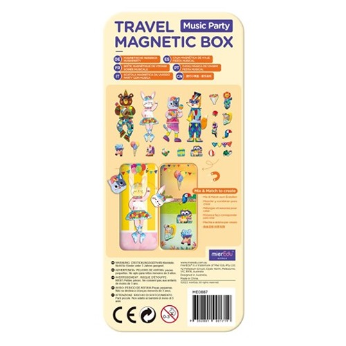 MierEdu Magnetische Puzzeldoos Dieren – Educatief & Creatief Speelgoed voor Thuis en Onderweg