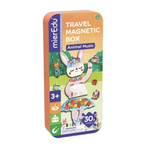 MierEdu Magnetische Puzzeldoos Dieren – Educatief & Creatief Speelgoed voor Thuis en Onderweg