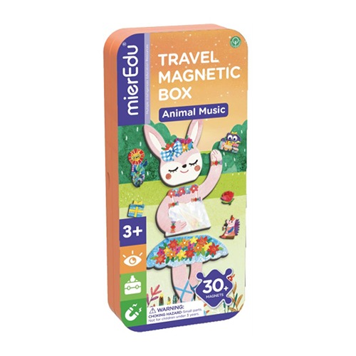 MierEdu Magnetische Puzzeldoos Dieren – Educatief & Creatief Speelgoed voor Thuis en Onderweg