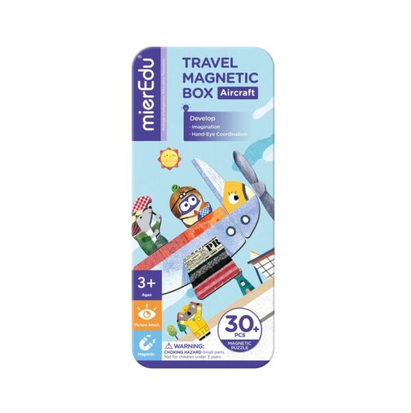 mieredu vliegtuig MierEdu Magnetische Puzzeldoos Vliegtuigen – Educatief Reisspeelgoed vol Fantasie en Avontuur