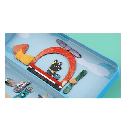 mieredu vliegtuig9 (1) MierEdu Magnetische Puzzeldoos Vliegtuigen – Educatief Reisspeelgoed vol Fantasie en Avontuur