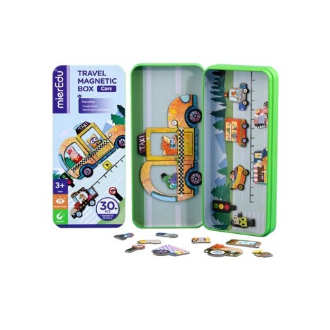mierendu voertuigen10 (1) MierEdu Magnetische Puzzeldoos Voertuigen – Creatief Speelgoed voor Onderweg & Thuis