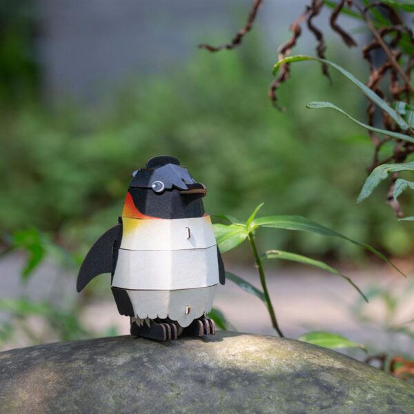 pinguin4 Mieredu – 3D Puzzel Build & Sound – Keizers pinguïn bouwpakket