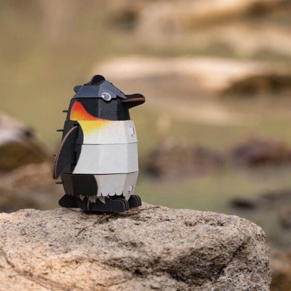 pinguin7 Mieredu – 3D Puzzel Build & Sound – Keizers pinguïn bouwpakket