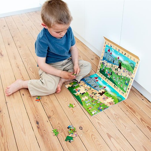 6181234_kids2023_1 (1) 2 in 1 Magnetische Puzzel – Discovery Game Ridders | Scratch Europe – Speurtocht in het Ridderrijk