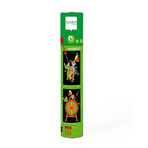 Scratch Europe – Magnetisch Dartspel Ridder | Veilig & Spannend Spel voor Kinderen