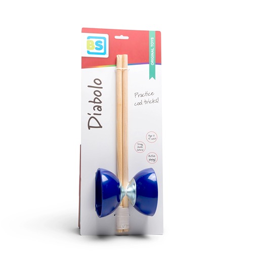 diablo1 BS Toys Diabolo Blauw – Jongleer- en Behendigheidsspel voor Kinderen