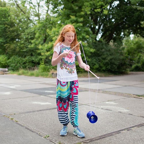 diablo3 BS Toys Diabolo Blauw – Jongleer- en Behendigheidsspel voor Kinderen