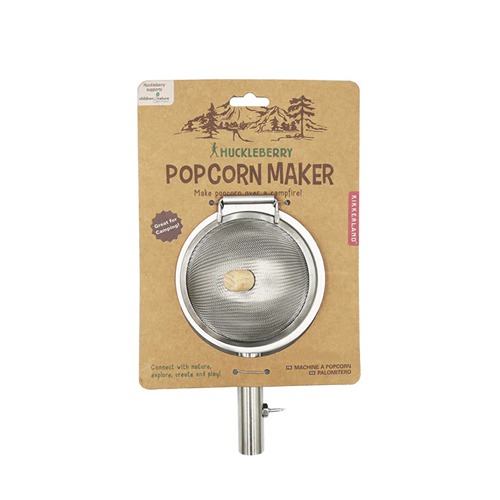 Huckleberry Popcorn Maker – Pof zelf verse popcorn boven een kampvuur