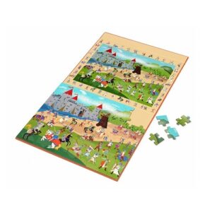 2 in 1 Magnetische Puzzel – Discovery Game Ridders | Scratch Europe – Speurtocht in het Ridderrijk