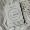 Wildebras lifecycle flashcards bij lieveheersbeestje en bloemen – educatief Montessori materiaal voor natuuronderwijs