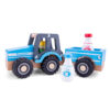 Speelgoedtractor met houten melkflessen – New Classic Toys Het Speellab