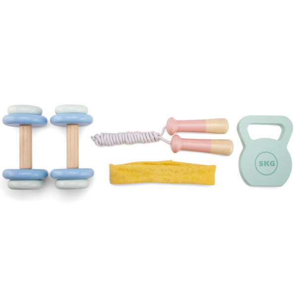 Houten springtouw speelgoed uit de fitness set – New Classic Toys