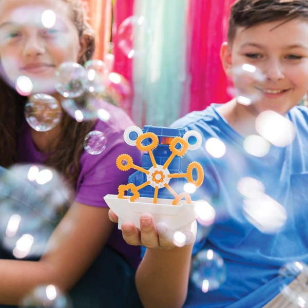 Bellenblaas robot bouwset van 4M – educatief STEM speelgoed