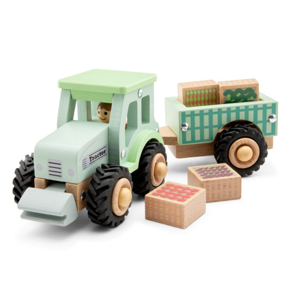houten-tractor-speelset-new-classic-toys Houten tractor speelgoed voor peuters – New Classic Toys