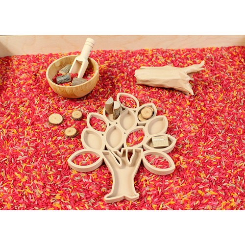 Kids Kabinet PLA boomstronk bij open einde spelactiviteiten