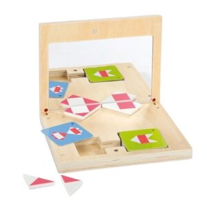 Small Foot Symmetriespel Educate – houten spel met spiegel
