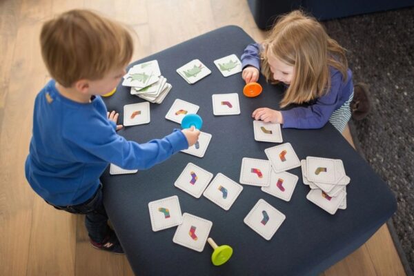Actief memoryspel voor peuters en kleuters