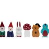 Alle figuren van BS Toys Kabouter Bowling houten kegelspel voor kinderen