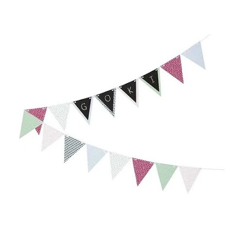 duurzame-creatieve-vlaggenlijn-tekenen-kinderen-het-speellab (1) Goki karton krijt beshrijfbare vlaggenlijn van 5 meter voor kinderen om zelf te beschrijven