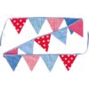 goki-vlaggenketting-rood-stof-verjaardag.jpg Goki vlaggenketting van stof als duurzame verjaardagsslinger voor kinderen