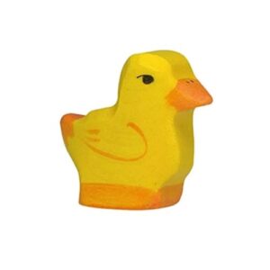 Van duurzaam hout handgemaakte kuiken waldorf geinspiteerd van Holztiger bij Het Speellab