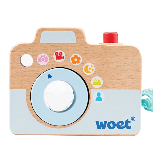 Mijn eerste camera Woet speelgoed voor peuters achterkant