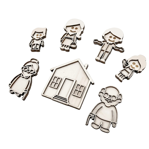 familie vultray kinderen voor sensorisch spel bij het Speellab