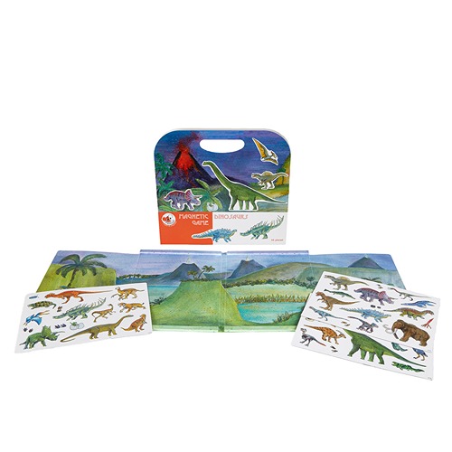 Dino magneetboek van Egmont Toys verkrijgbaar bij Het Speellab