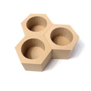 Duurzaam sensorisch speelgoed van PLA honingraatjes Kids Kabinet