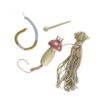 Inhoud wolset Pompom maken van Egmont Toys – kleurrijke wol, pomponmakers en accessoires voor kinderen
