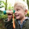 Hape verstelbare bamboe telescoop voor kinderen met 8x vergroting van Het Speellab
