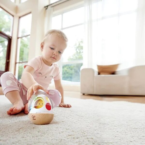 Educatief houten speelgoed van Hape voor motorische ontwikkeling