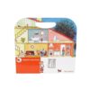 Magneetboek huis van Egmont Toys met meubels en kamers om in te richten