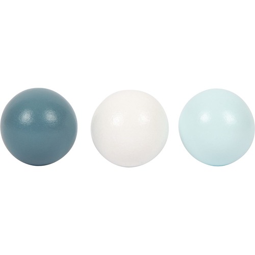 3 knikkers horende bij het balansbord