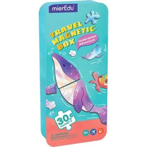 mieredu-magnetix-box-underwater-speelgoed-kinderen magnetische speelset met zeedieren MierEdu Underwater box