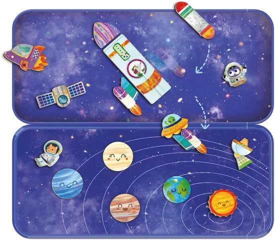 mieredu-space-magneetspel-reisspeelgoed-het-speellab MierEdu space magneetspel compact reisspeelgoed met planeten en astronauten