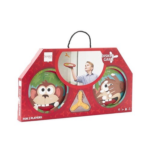 Scratch Hand-Disker Duo Funny Monkey magnetisch werpspel voor kinderen