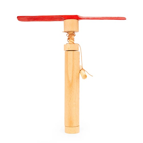 Huckleberry helikopter klaar om mee te spelen.