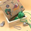 Mini zipline speelgoed voor buiten spelen en avontuur