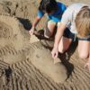 Huckleberry strand gereedschap voor kleine avonturiers