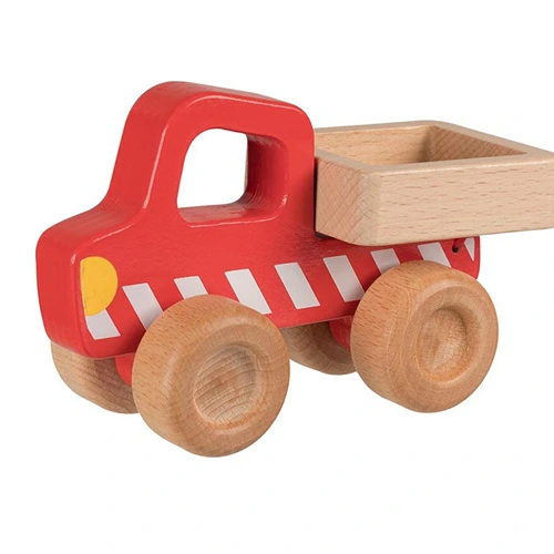 Goki houten kiepwagen met kiepbare laadbak verkrijgbaar bij het speellab